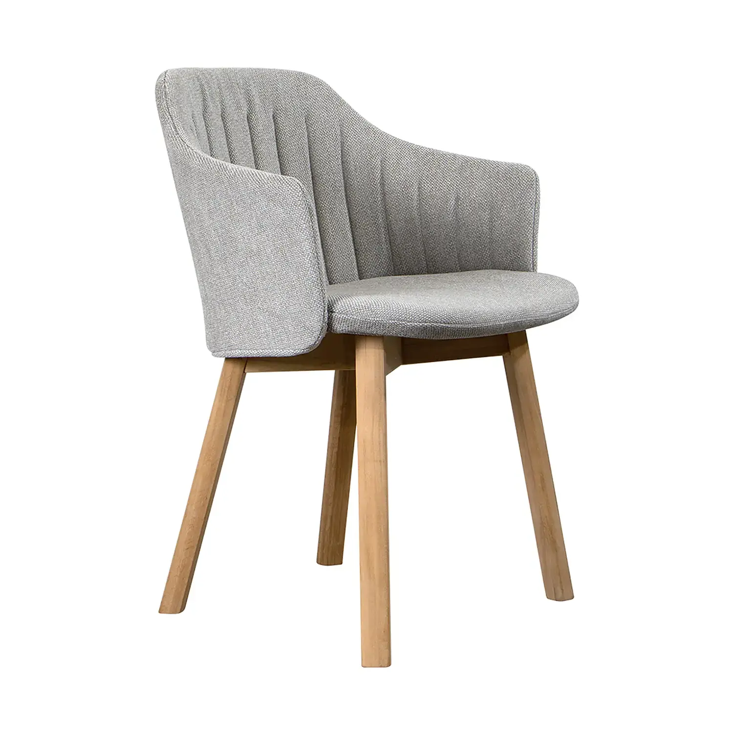 Choice matstol Ljusgrå Essence/Teak