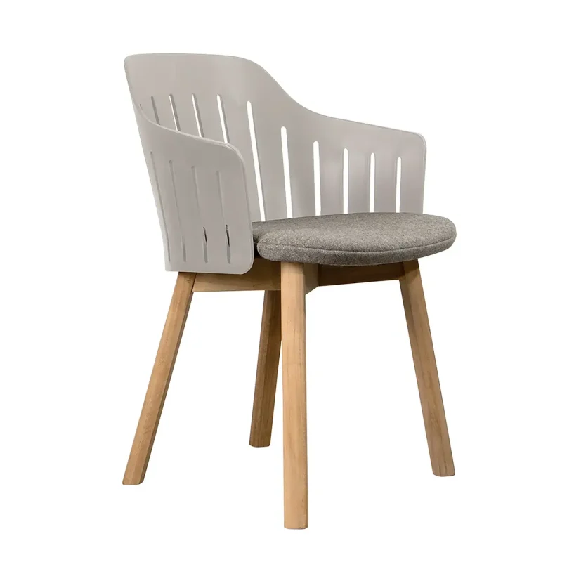 Choice matstol Ljusbrun Zen/Teak