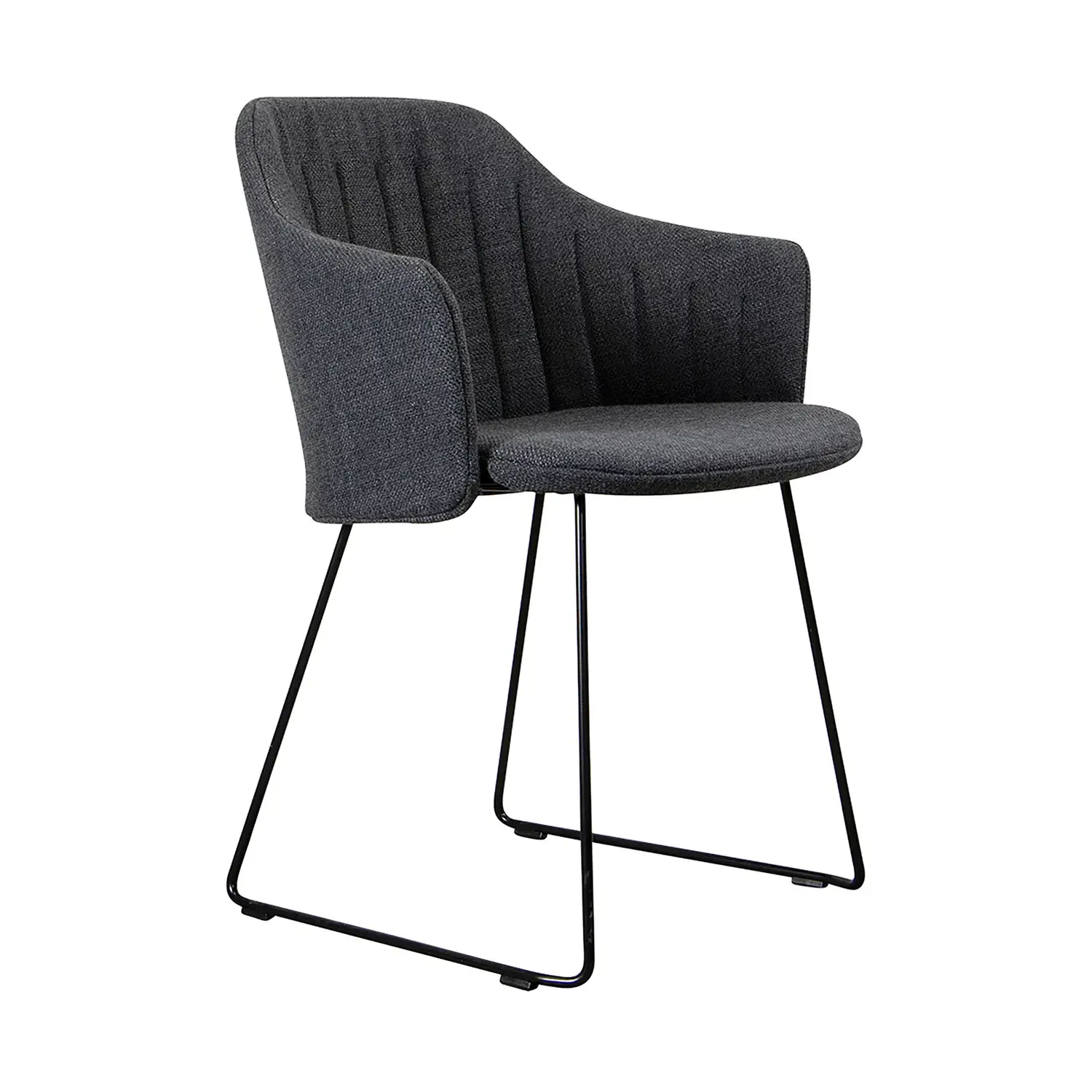 Choice matstol med medar Mörkgrå Ambience