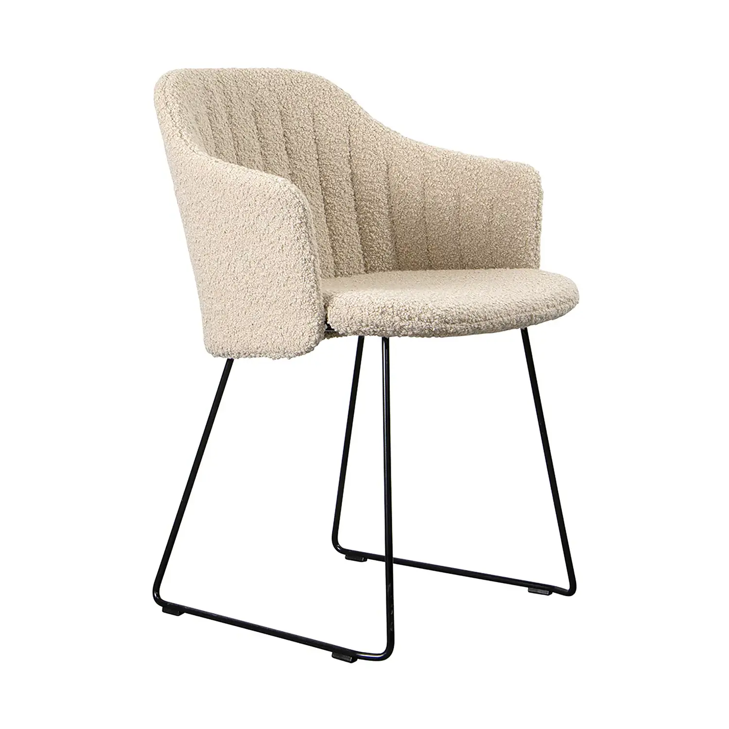 Choice matstol med medar Ljusbrun Scent