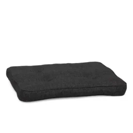 Sittdyna 85 - svart melange polyester 53x49 cm