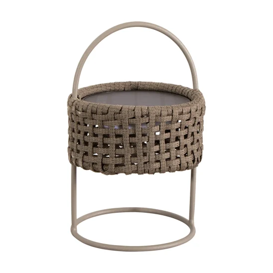 Illusion lampa taupe