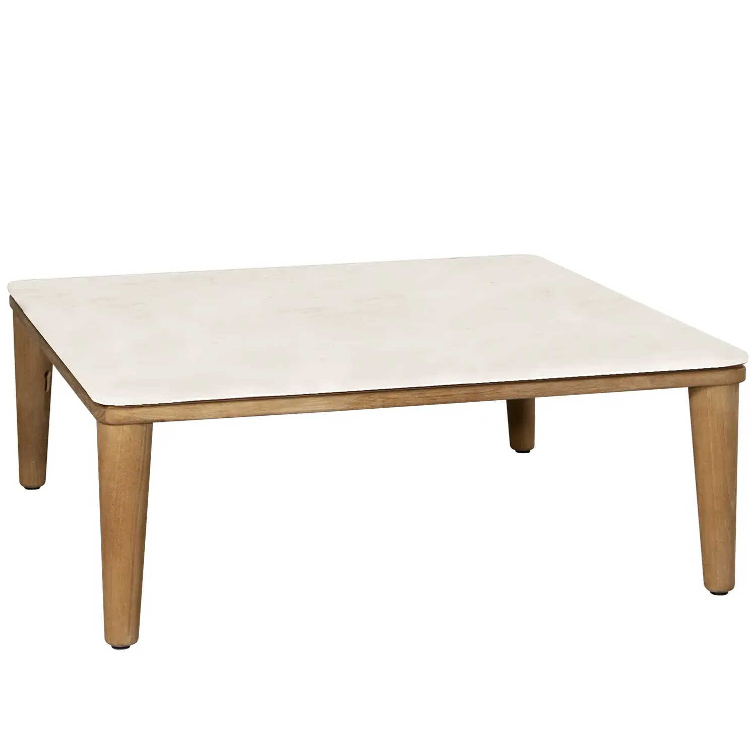 Product Image for Capture soffbord Teak/Travertine Look 55x55 cm