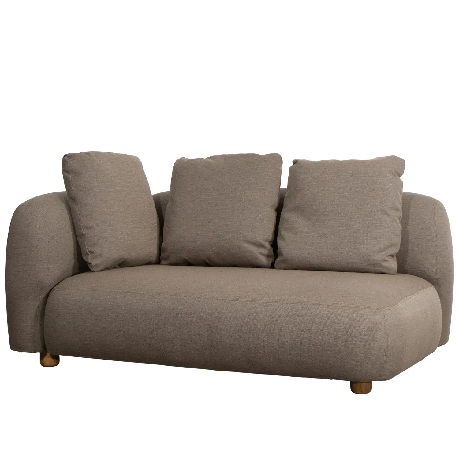 Capture 2-sits soffmodul höger Taupe - Bild 2