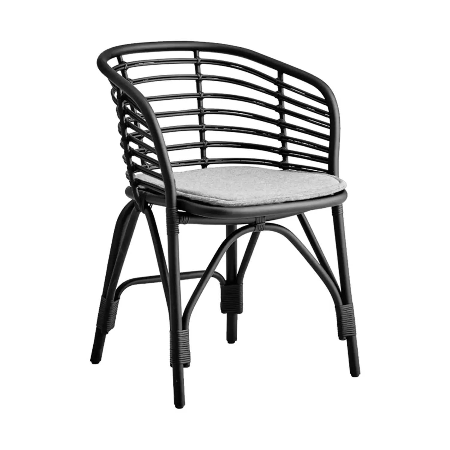 Product Image for Blend karmstol svart med dyna