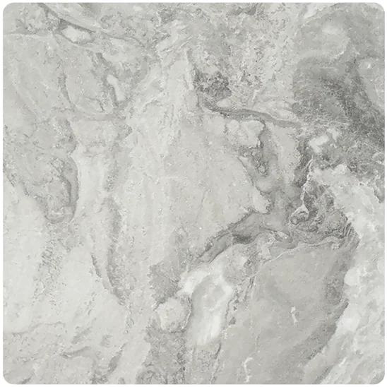 On Top™ bordsskiva HPL Sandy Grey Marble 60x60 cm