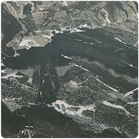 On Top™ bordsskiva HPL Empire Marble 60x60 cm