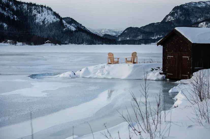 Classic adirondackstol cederträ