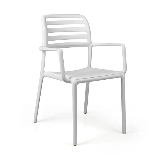 Nardi Costa karmstol vit