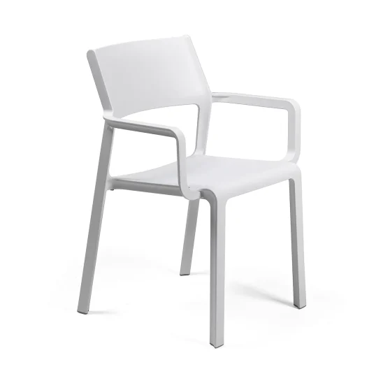 Nardi Trill karmstol vit