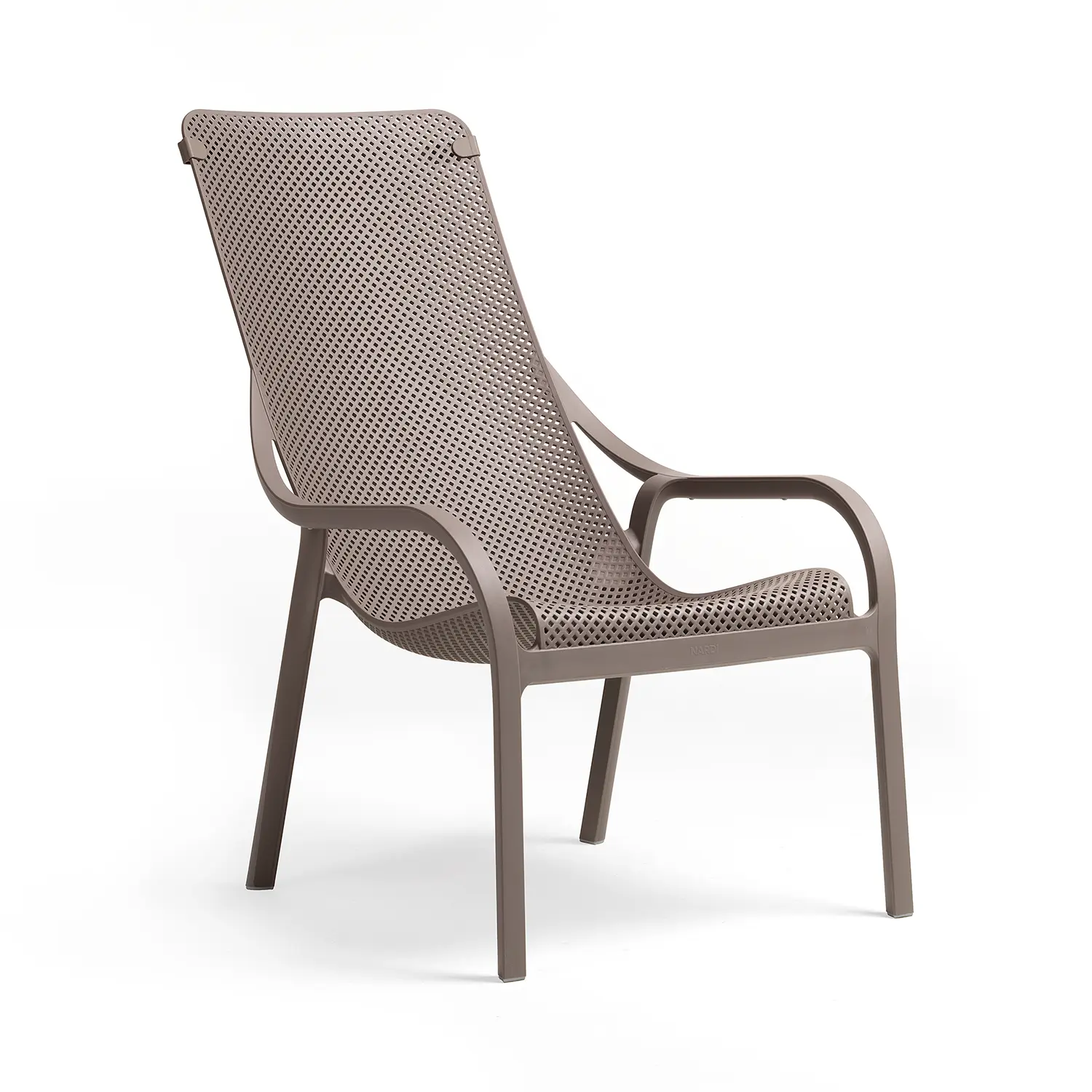 Product Image for Net loungefåtölj taupe