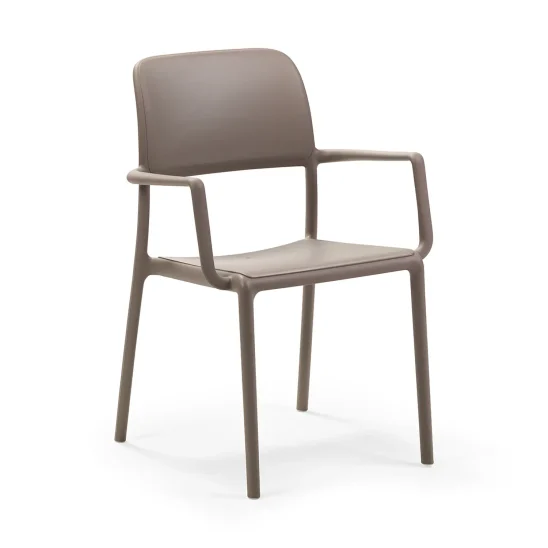 Nardi Riva karmstol taupe