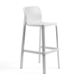 Net barstol vit