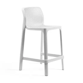 Net Mini barstol vit