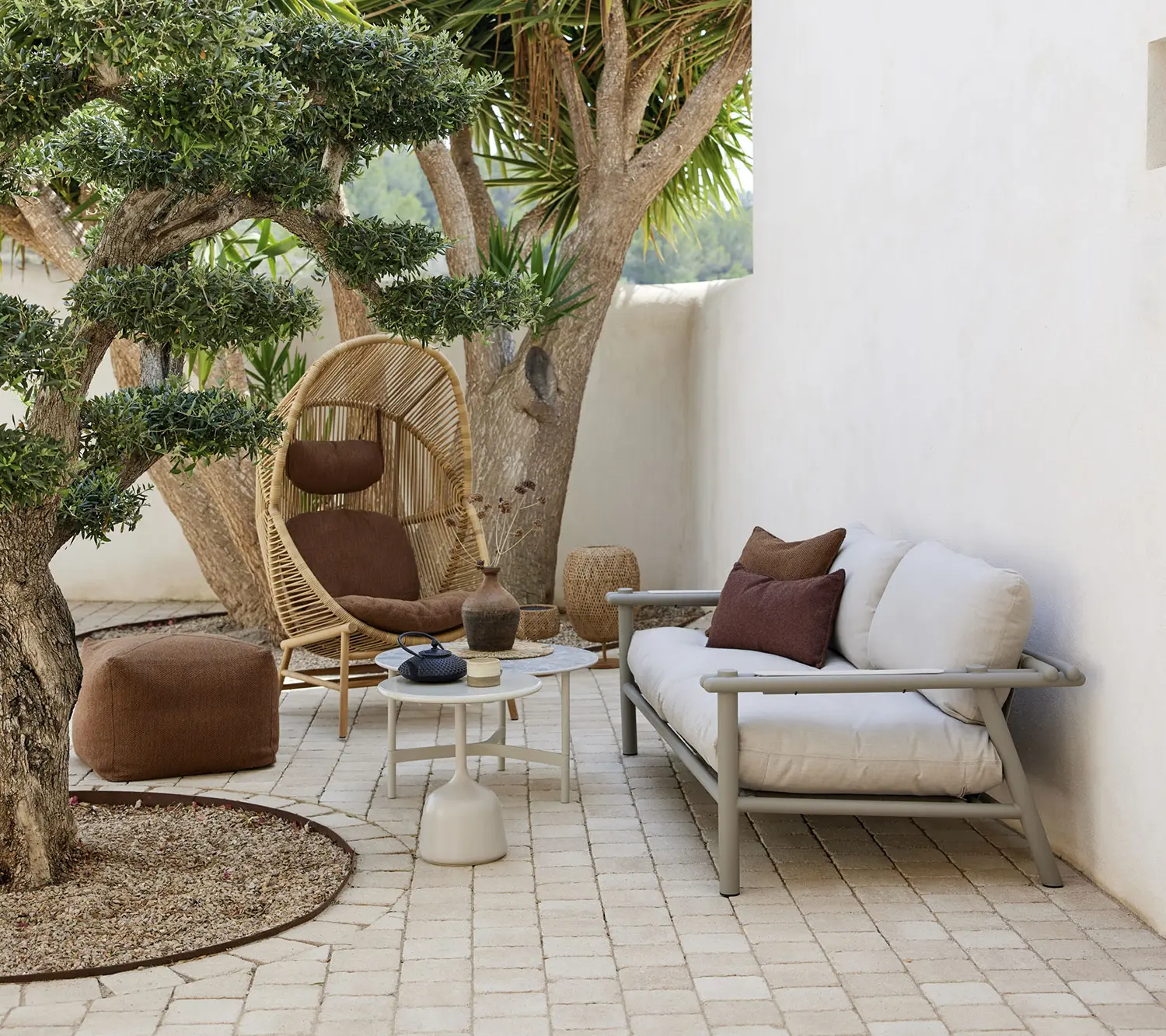 Divine fotpall Umber Brown