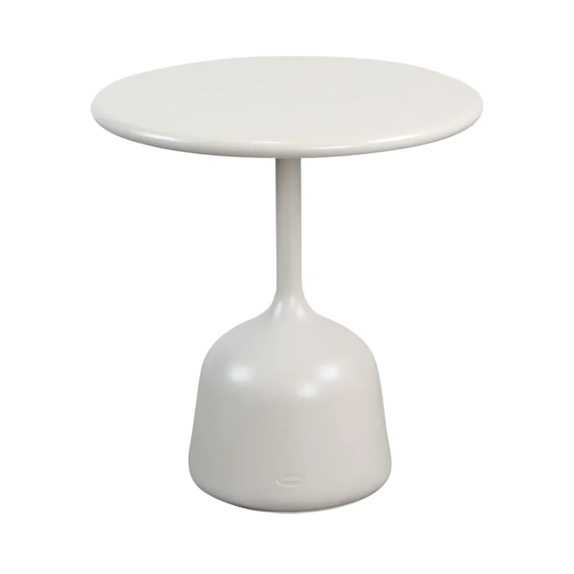 Glaze soffbord Sand Alu Ø45 cm