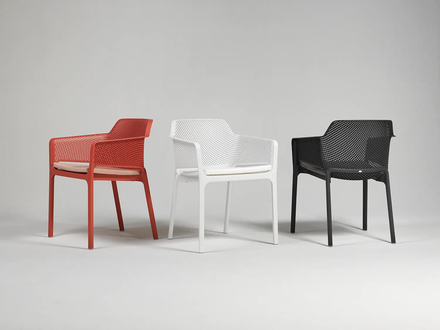 Net sittdyna karmstol bianco 48x46 cm