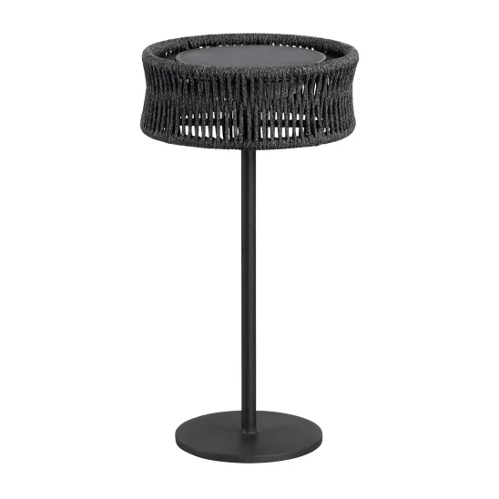 Illusion bordslampa mellan mörkgrå