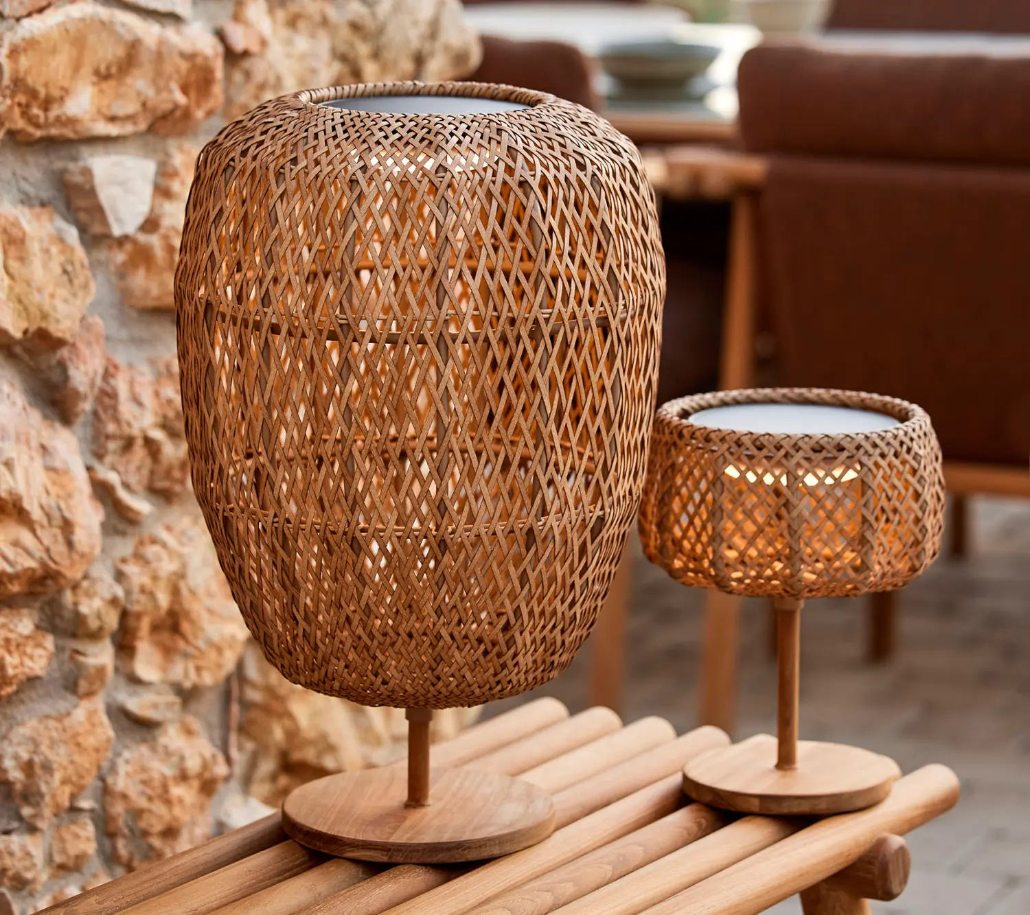 Illusion Glow bordslampa liten natur - Bild 5