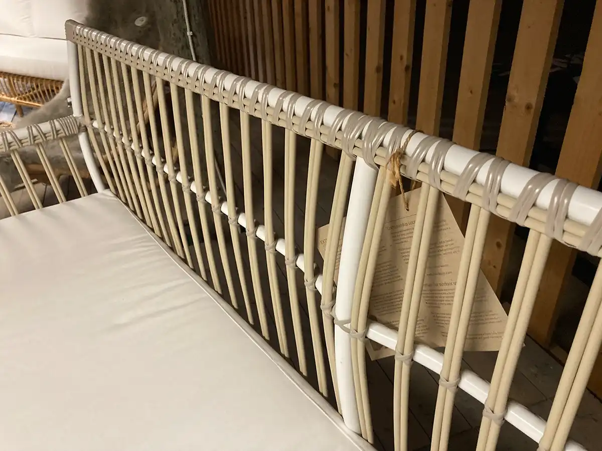 Caroline Exterior soffa dove inkl. dyna