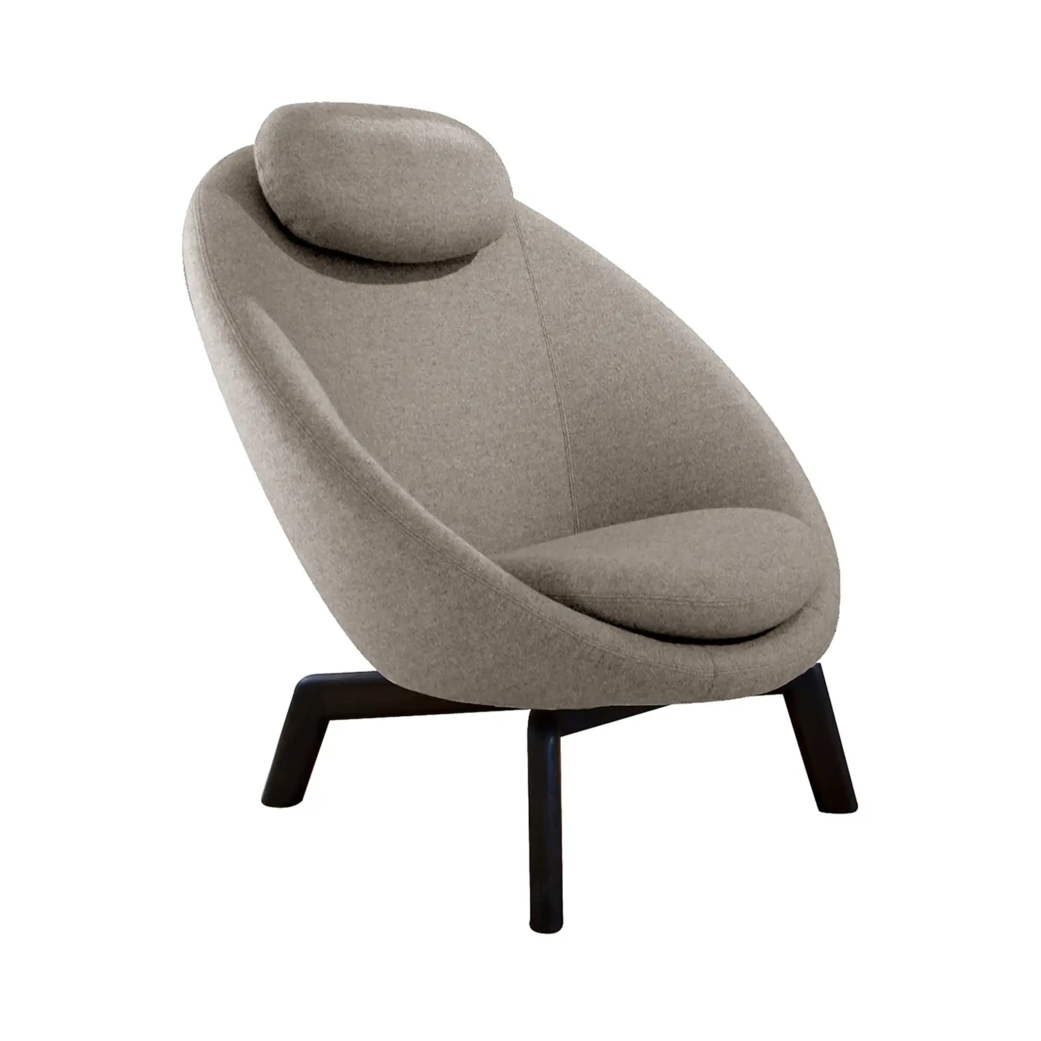 Product Image for Pace loungefåtölj Mahogny/Ljusbrun Zen