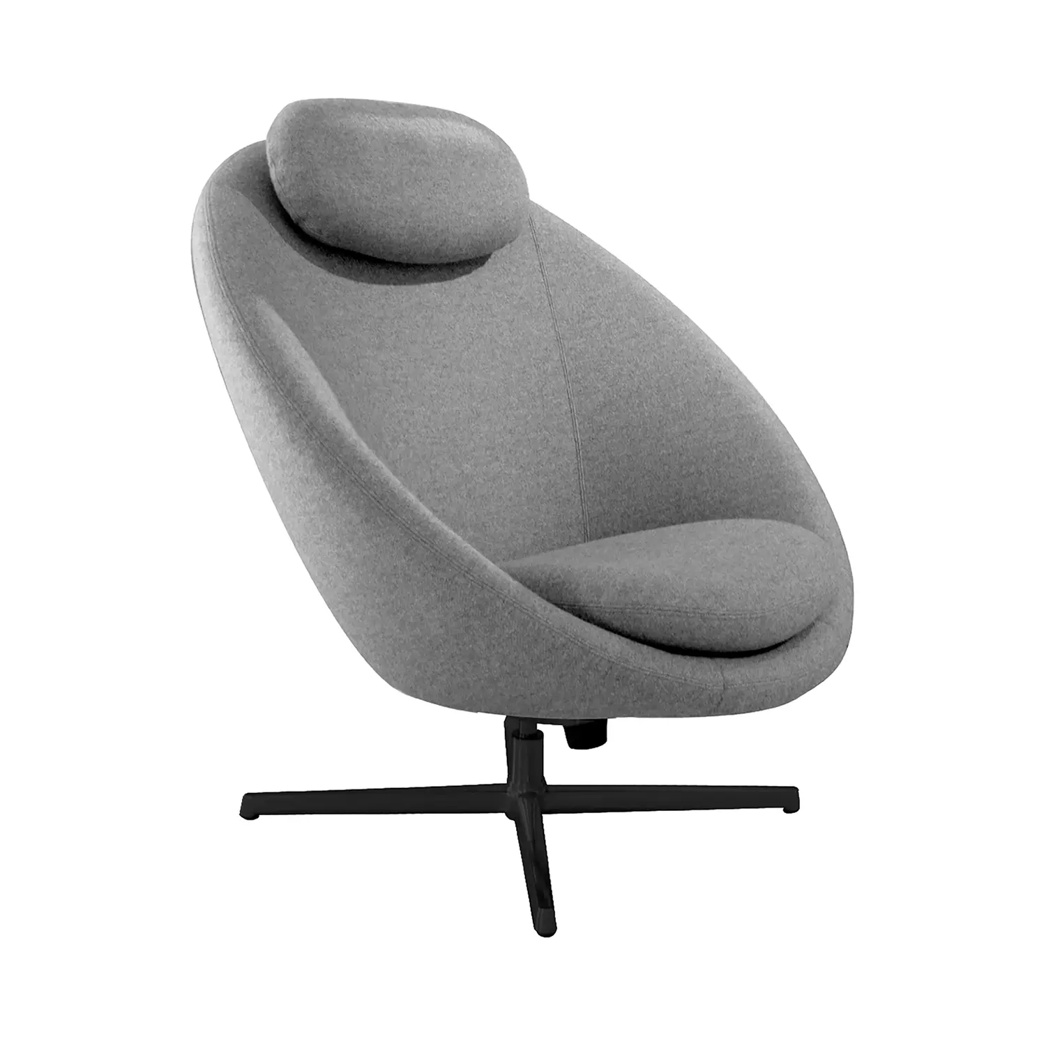 Product Image for Pace snurrfåtölj Svart/Ljusgrå Zen