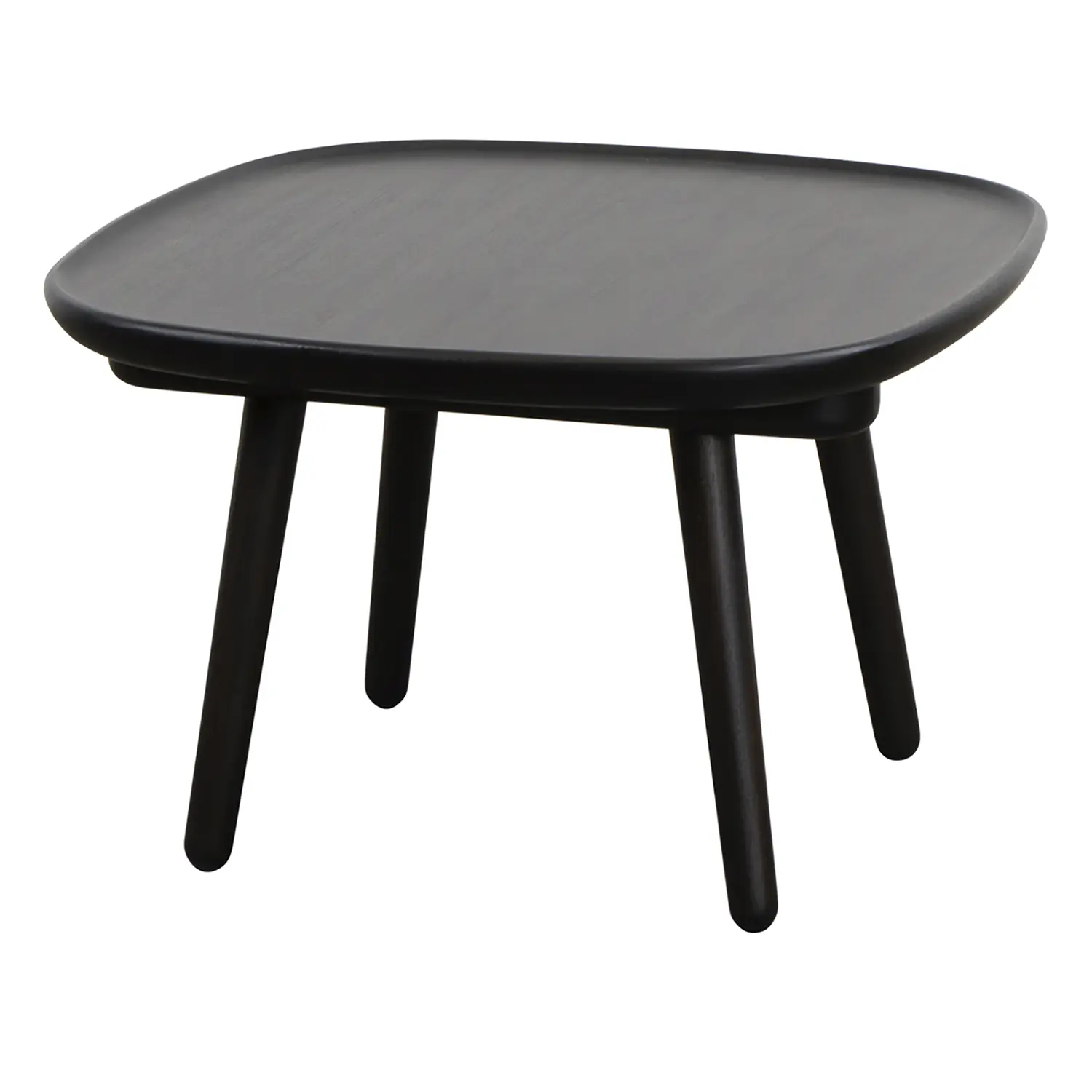 Product Image for Pace sidobord mörkbrun mahogny 60x60 cm