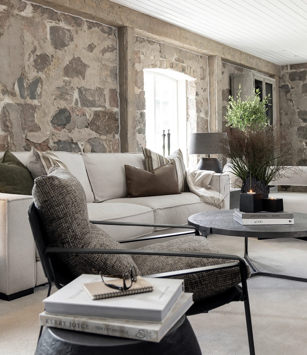 Hillsdale fåtölj Chanel Taupe