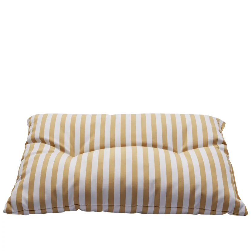 Barriere sittdyna golden yellow stripe 55x43 cm