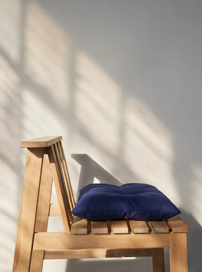 Barriere sittdyna marinblå 55x43 cm