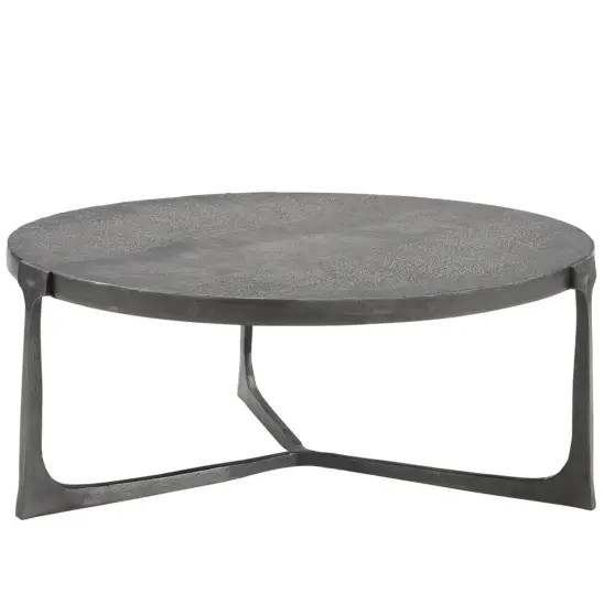 Artwood Predore soffbord silver antique Ø100 cm