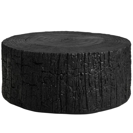 Artwood Timber soffbord svart Ø90 cm