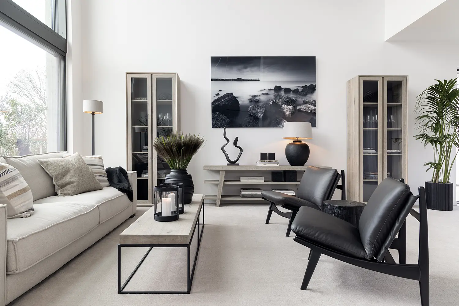 Artwood Springs konsolbord silverstone