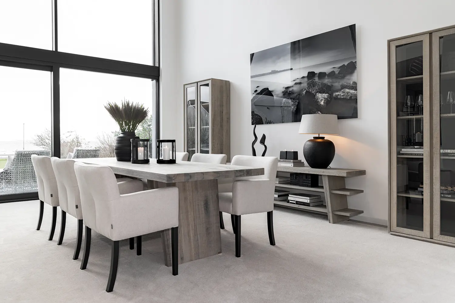 Artwood Springs konsolbord silverstone