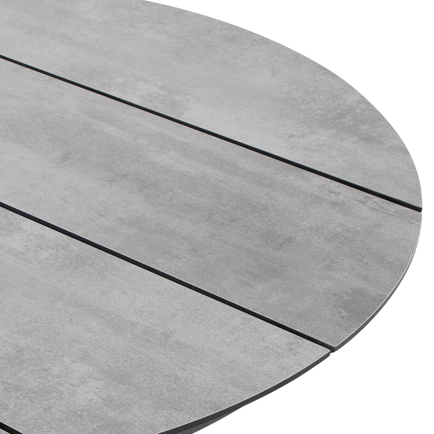 Matbord antracit/betonglook Ø90 cm