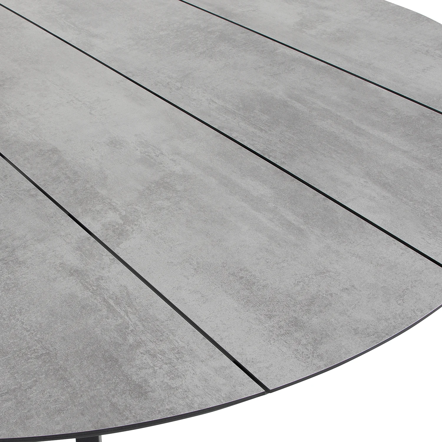 Matbord antracit/betonglook Ø150 cm