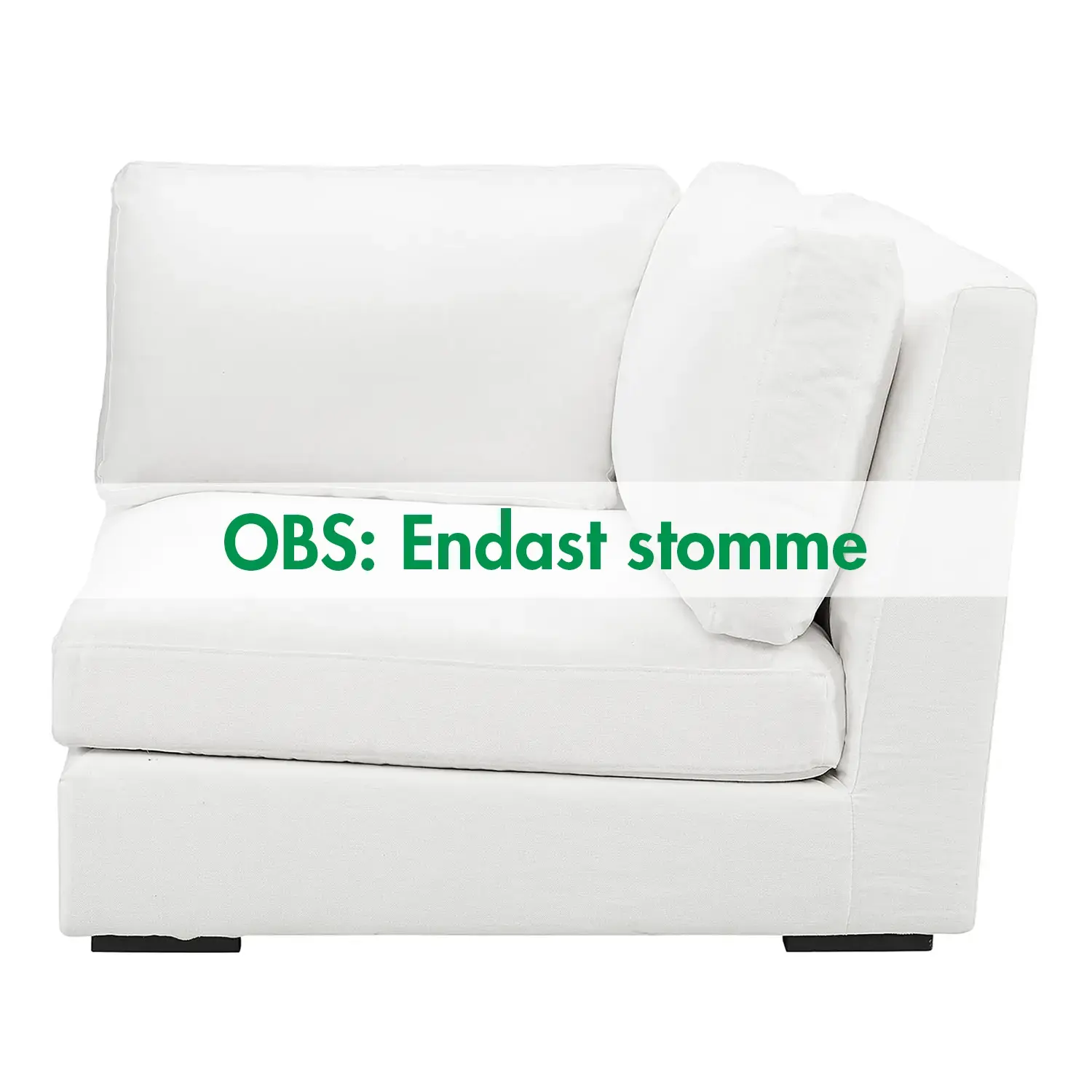 Product Image for Tulum hörndel, oklädd