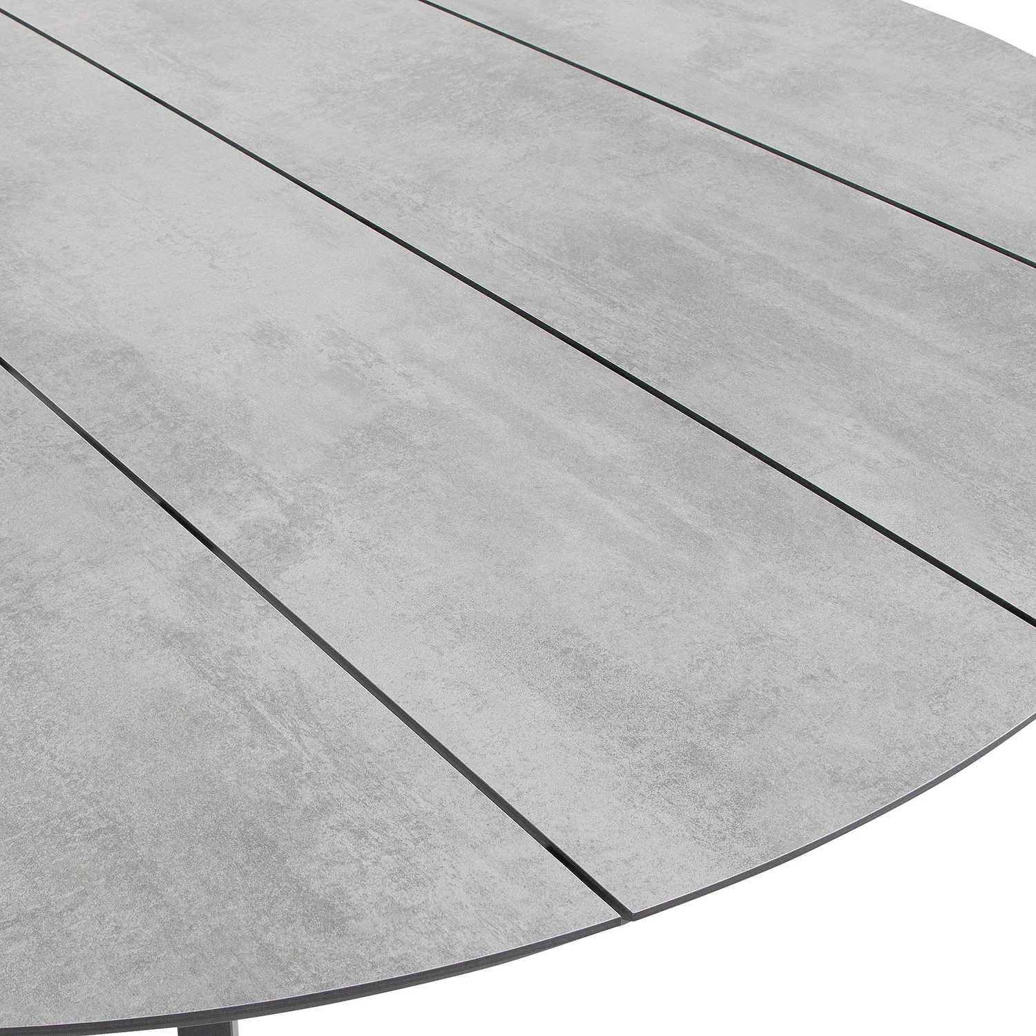 York matbord antracit/betonglook Ø150 cm