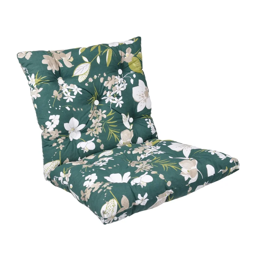 Flockdyna Låg Botanical grön, 56 cm
