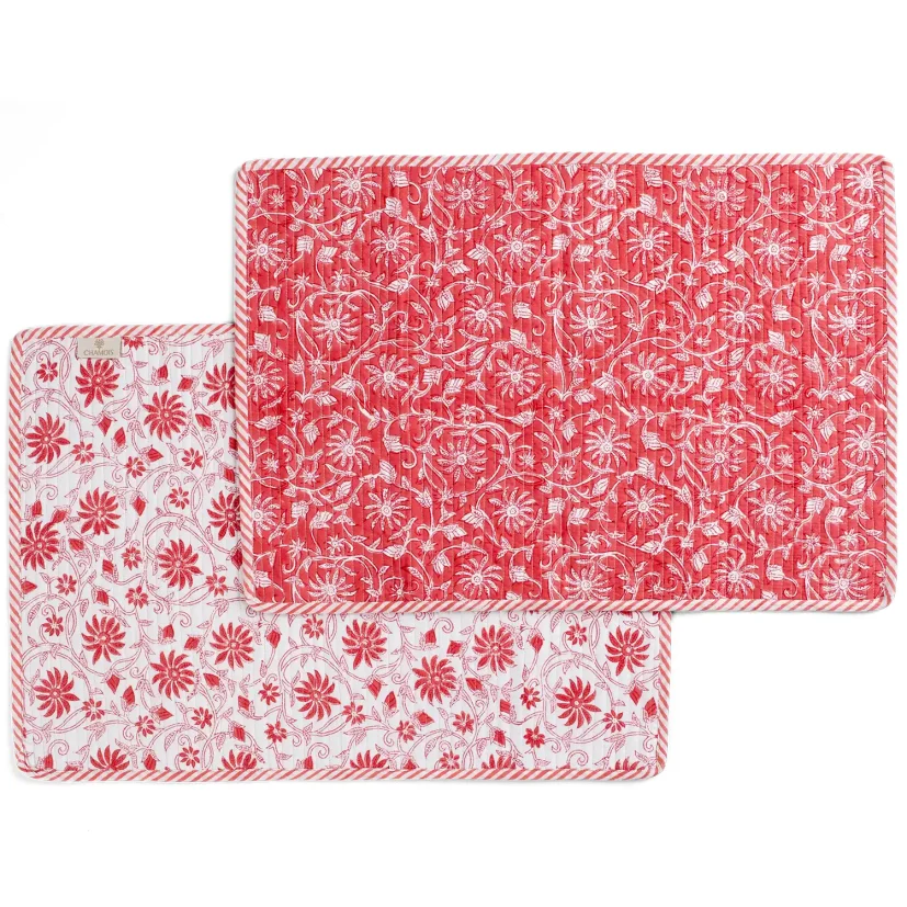 Bordstabletter Margerita summer red, 2-pack