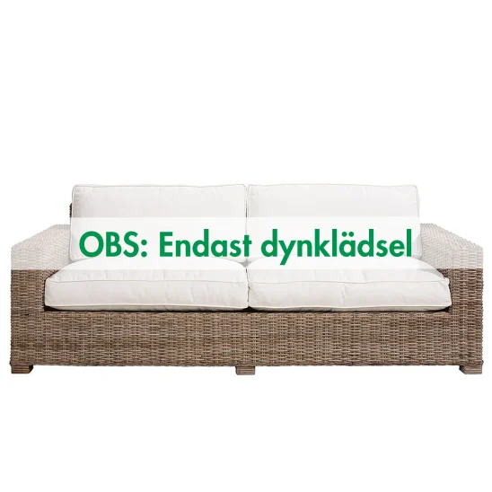 Klädsel till Hudson 3-sitssoffa, Nature