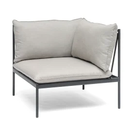 Bolmsö hörndel svart/gråbeige