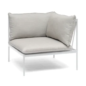 Bolmsö hörndel vit/gråbeige