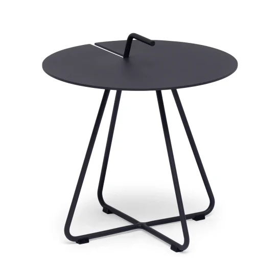 Sandholma sidobord charcoal Ø44 cm