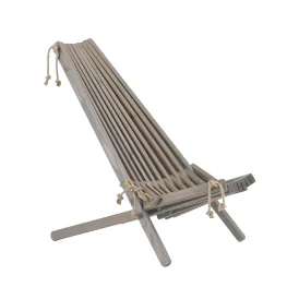 Ecochair original vilstol Furu oljad grå