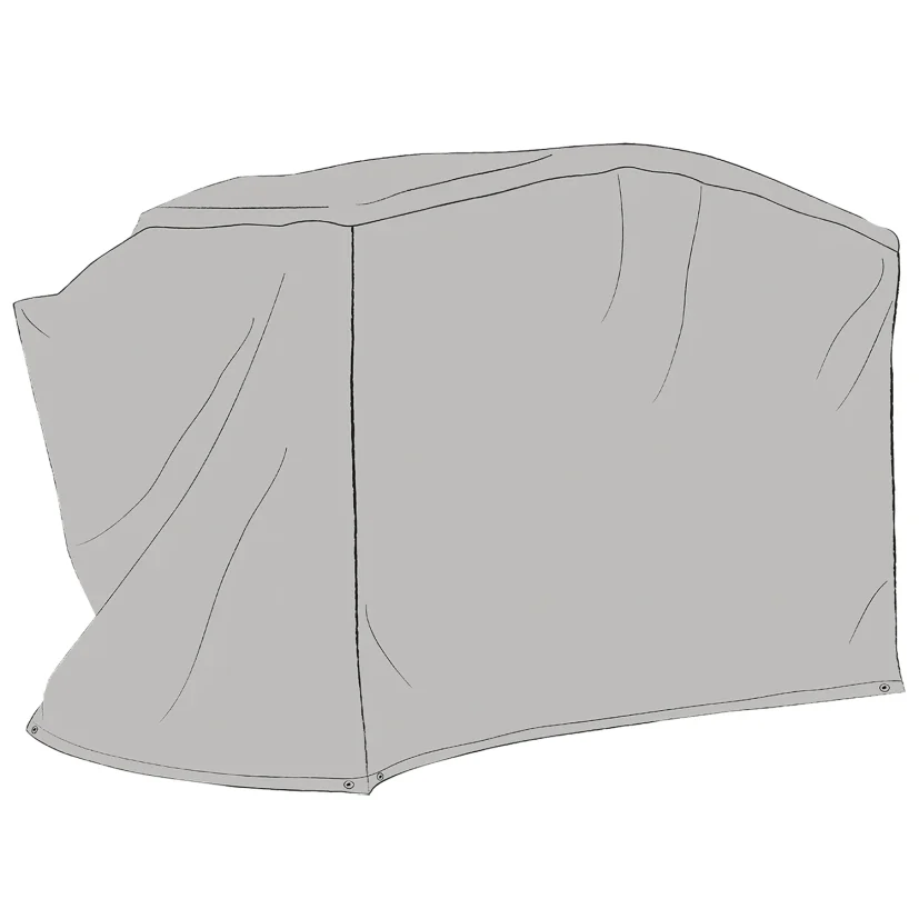 Hammockskydd välvt grå polyester
