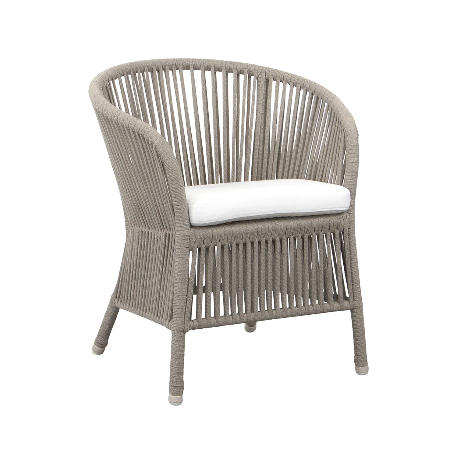 Derby karmstol taupe med dyna