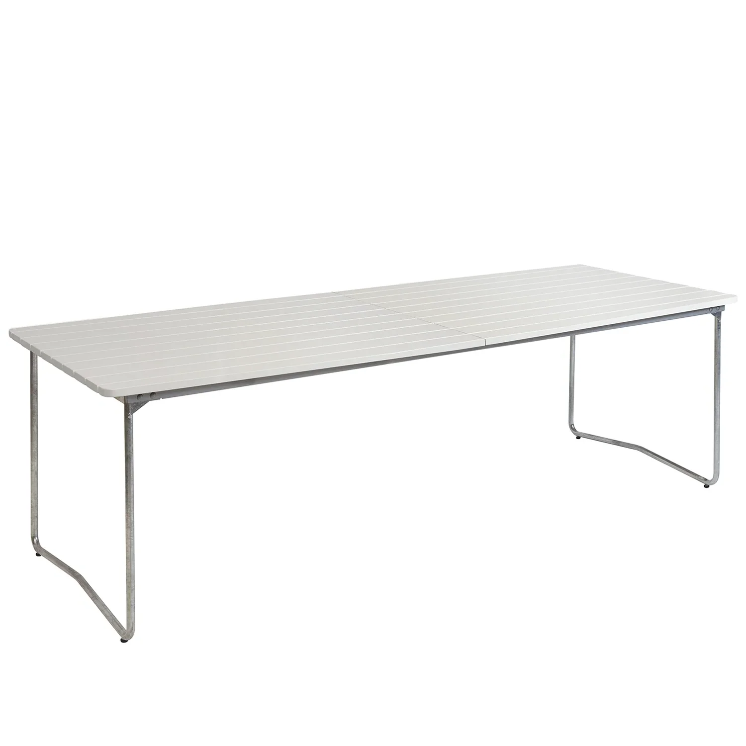 Product Image for B31 matbord vitlackad ek/varmförzinkad 230x92 cm