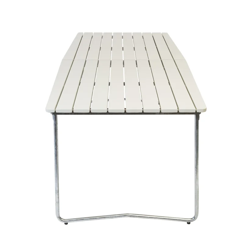 B31 bord vit ek/varmförzinkad 230x92 cm