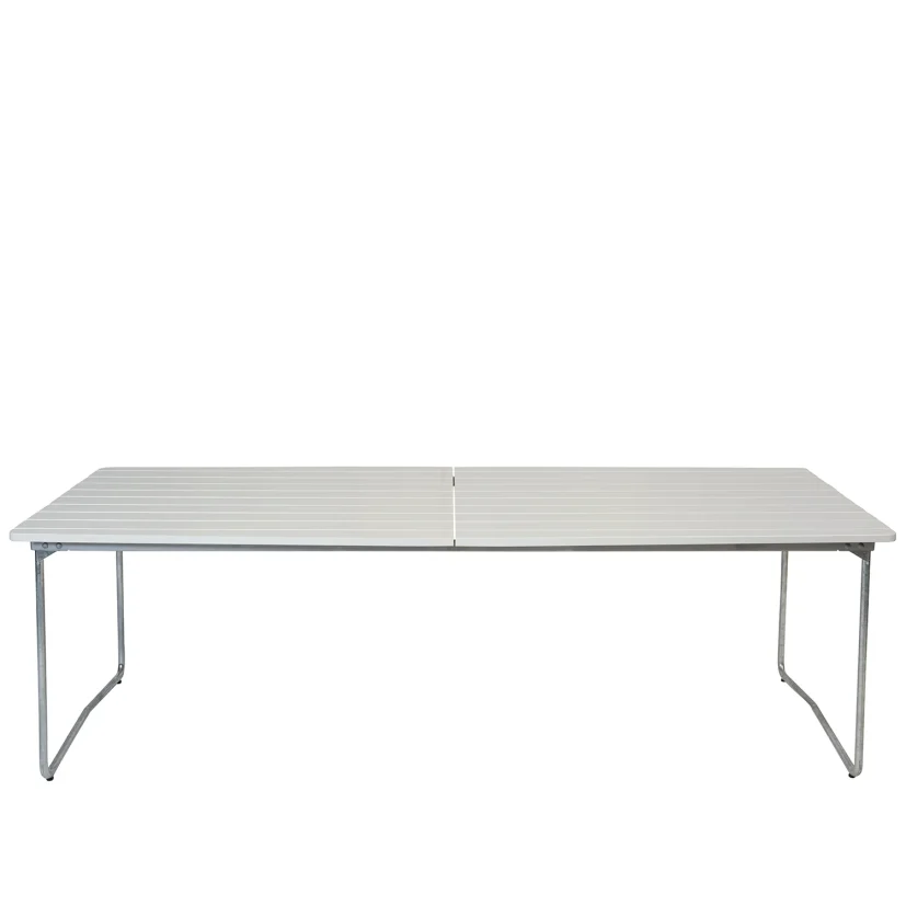 B31 bord vit ek/varmförzinkad 230x92 cm